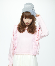 WEGO | 【Silent Siren×WEGO】BIGフードフリルパーカー(パーカー)