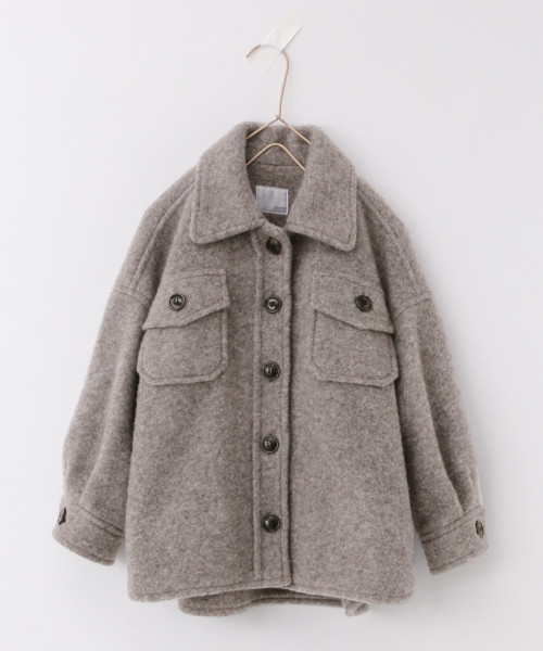 LOWRYS FARM(ローリーズファーム)の「CPOジャケット/KIDS 832156(その他アウター・キッズ・グレー/ベージュ・110/120/130)」の9枚目の写真