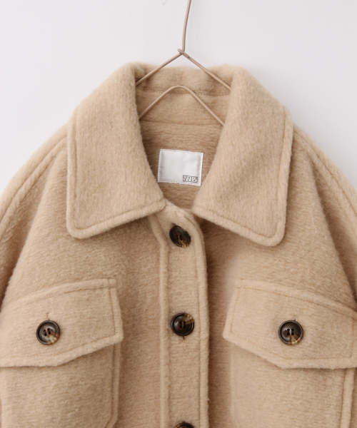 LOWRYS FARM(ローリーズファーム)の「CPOジャケット/KIDS 832156(その他アウター・キッズ・グレー/ベージュ・110/120/130)」の3枚目の写真