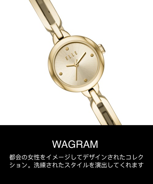 ELLE(エル)の「WAGRAM ELL21002(アナログ腕時計・レディース・ゴールド・FREE)」の11枚目の写真