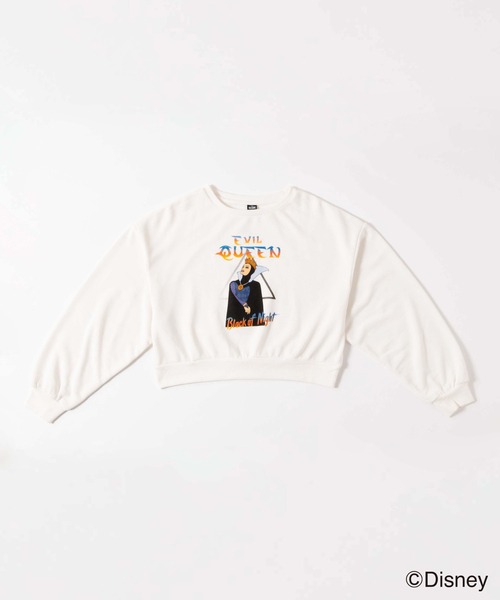 Wego Disneyヴィランズプリントプルオーバー トレーナー スウェット スウェット セール Disney ディズニー のファッション