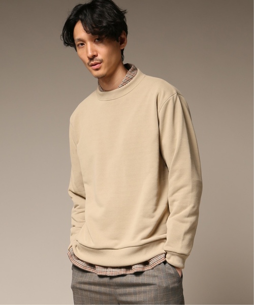 417 EDIFICE(フォーワンセブンエディフィス)の「【POLICOTT / ポリコット】 ウラケ スウェット クルーネック(Tシャツ/カットソー・メンズ・ベージュ/レンガ/ブラック/カーキ・SMALL/MEDIUM/LARGE)」の6枚目の写真