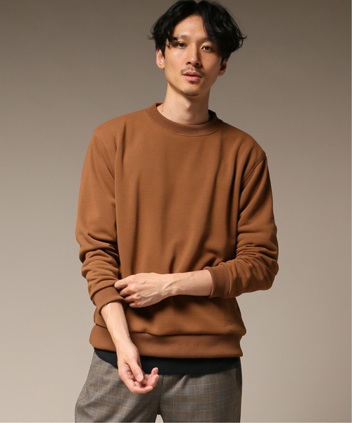 417 EDIFICE(フォーワンセブンエディフィス)の「【POLICOTT / ポリコット】 ウラケ スウェット クルーネック(Tシャツ/カットソー・メンズ・ベージュ/レンガ/ブラック/カーキ・SMALL/MEDIUM/LARGE)」の8枚目の写真
