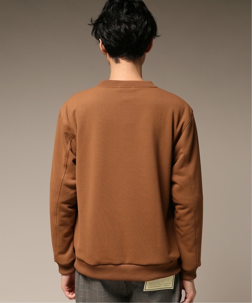 417 EDIFICE(フォーワンセブンエディフィス)の「【POLICOTT / ポリコット】 ウラケ スウェット クルーネック(Tシャツ/カットソー・メンズ・ベージュ/レンガ/ブラック/カーキ・SMALL/MEDIUM/LARGE)」の11枚目の写真