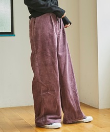 WEGO | WEGO/【セットアップ対応商品】コーデュロイタックストレートワイドパンツ(スラックス)