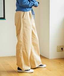 WEGO/【WEB限定】【セットアップ対応商品】コーデュロイタックストレートワイドパンツ