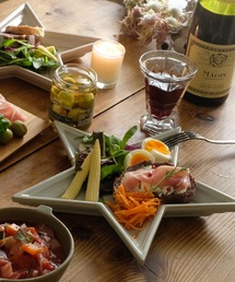 WEST VILLAGE TOKYO（ウェストビレッジトーキョー）の「Twinkle Star Plate L ツインクルスタープレートL（食器）」