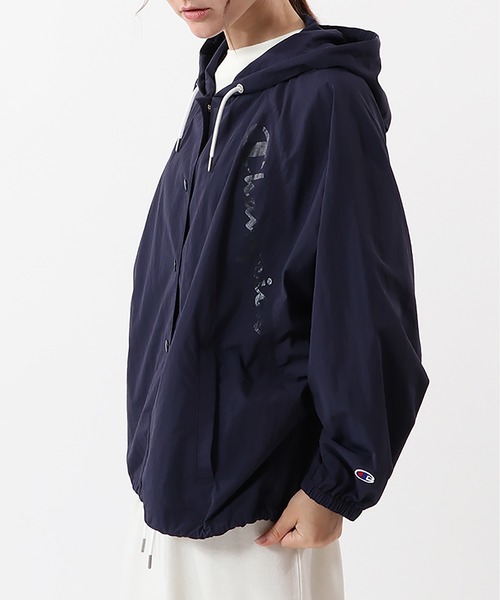 Champion（チャンピオン）の「ウィメンズ フードスナップジャケット 