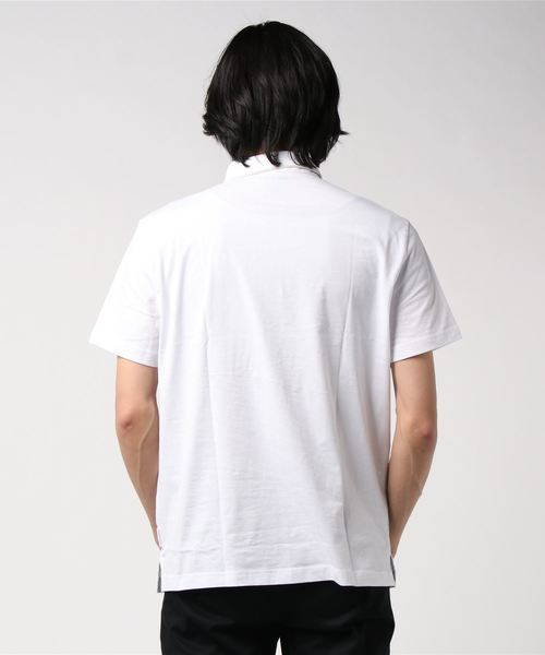 ARMANI EXCHANGE(アルマーニエクスチェンジ)の「【A|Xアルマーニ エクスチェンジ】A|Xロゴ 半袖ポロシャツ(ポロシャツ・メンズ・ホワイト/ネイビー・SMALL/X-LARGE/LARGE/MEDIUM/X-SMALL)」の7枚目の写真