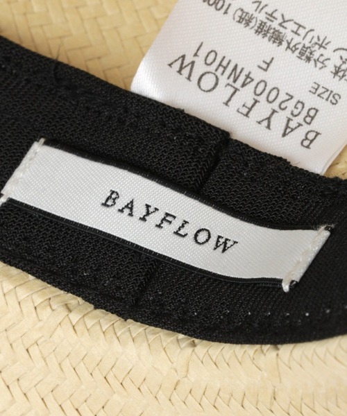 BAYFLOW（ベイフロー）の「ロングリボンハット（ハット・レディース・ナチュラル・FREE）」の8枚目の写真
