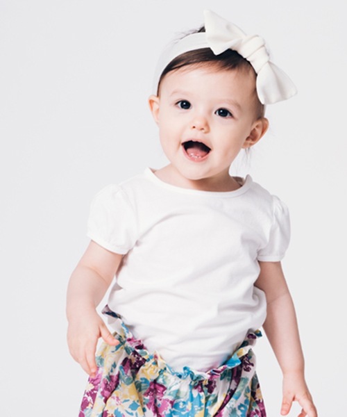 niva（ニヴァ）の「【niva/ニヴァ】Summer Mesh Turban（ヘアバンド・キッズ・ネイビー/パープル/ピンク/レッド/ホワイト・ONE SIZE）」の2枚目の写真