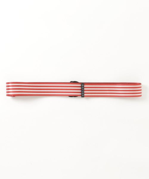 Botter ベルト BOTTER（ボッター）の「【BOTTER】 BELT RED WHITE STRIPE