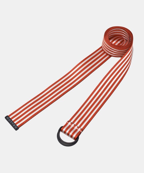 Botter ベルト BOTTER（ボッター）の「【BOTTER】 BELT RED WHITE STRIPE
