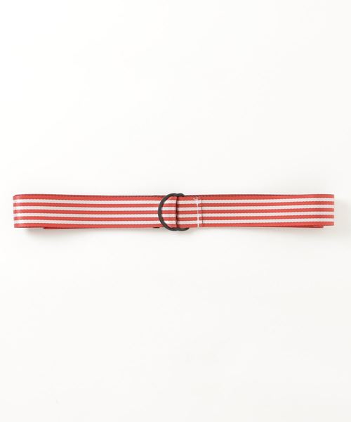 BOTTER（ボッター）の「【BOTTER】 BELT RED WHITE STRIPE（ベルト