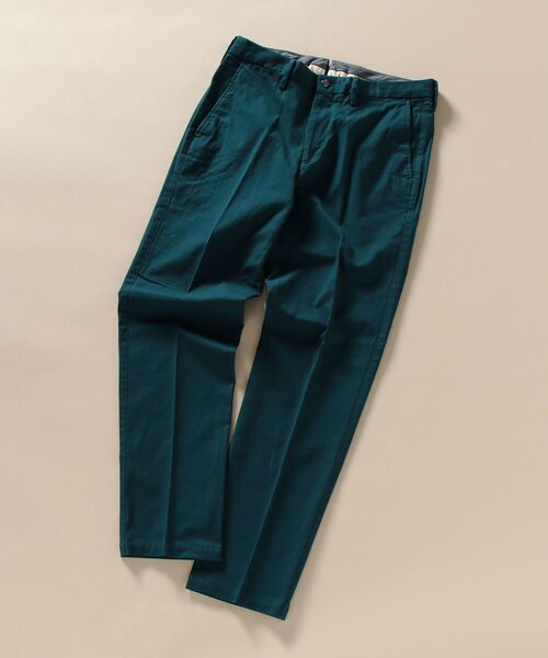 SHIPS（シップス）の「SC: ラチネドビー ノープリーツパンツ（その他パンツ・メンズ・チャコールグレー/カーキ/オレンジ/ブルー/グリーン/ワイン・44/46/48/50/52/42）」の3枚目の写真