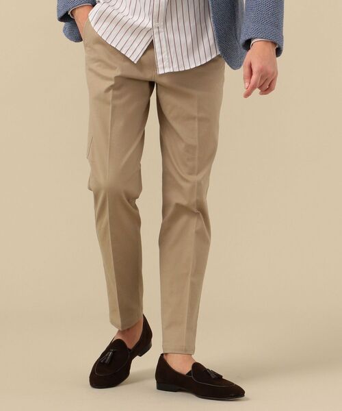 SHIPS（シップス）の「SC: ラチネドビー ノープリーツパンツ（その他パンツ・メンズ・チャコールグレー/カーキ/オレンジ/ブルー/グリーン/ワイン・44/46/48/50/52/42）」の11枚目の写真