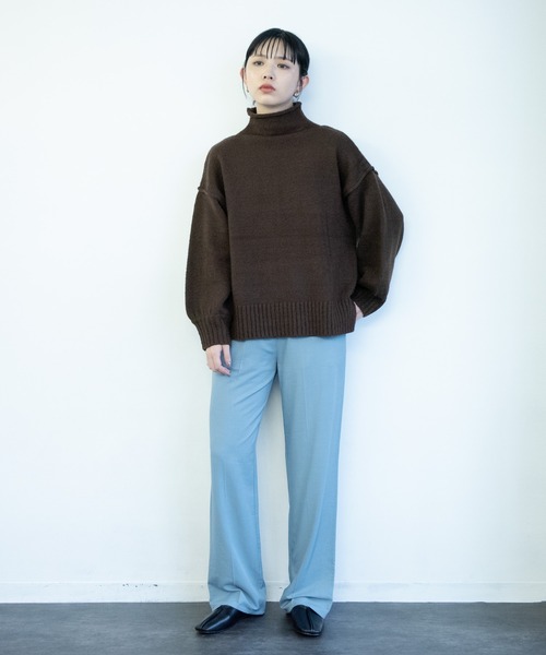 Aunt Marie's（アントマリーズ）の「パイピングフラットシューズ / AUNT MARIE'S（バレエシューズ・レディース・ブラック/ブラウン・SMALL/MEDIUM/LARGE）」の8枚目の写真