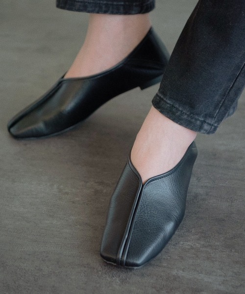 Aunt Marie's（アントマリーズ）の「パイピングフラットシューズ / AUNT MARIE'S（バレエシューズ・レディース・ブラック/ブラウン・SMALL/MEDIUM/LARGE）」の18枚目の写真