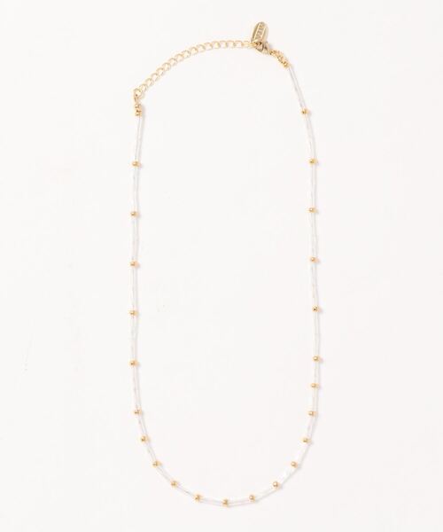 LOWRYS FARM（ローリーズファーム）の「ビーズネックレス 　918751（ネックレス・レディース・シルバー/その他/ゴールド・FREE）」の3枚目の写真