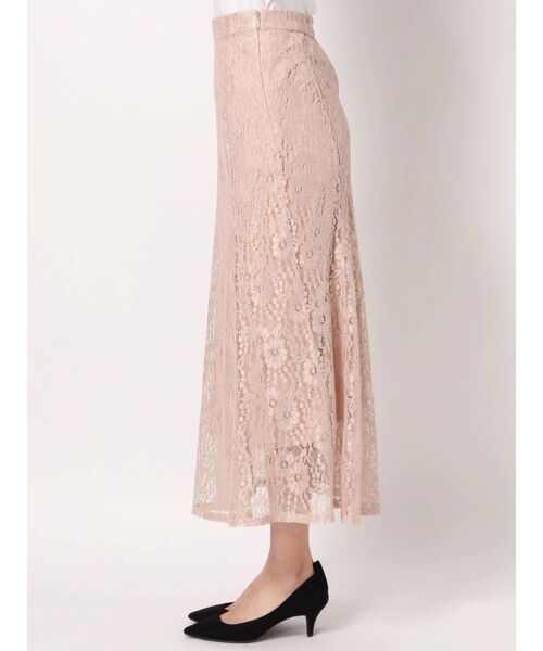 dazzlin（ダズリン）の「ベアフラワーレーススカート（スカート・レディース・オフホワイト/ブラック/ピンク・FREE）」の21枚目の写真