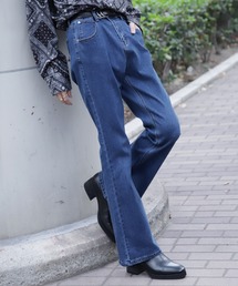 G.O.C | ヴィンテージフレアストレッチデニムパンツ(デニムパンツ)
