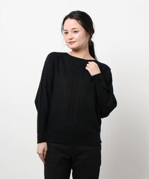 INTERPLANET | 編地切替ドルマンプルオーバー(ニット/セーター)