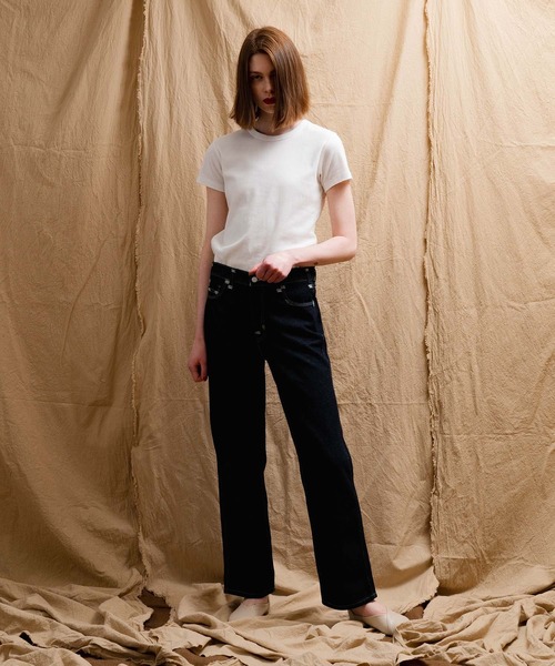 Levi's（リーバイス）の「Levi's(R)RED LOOSE STRAIGHT MIDNIGHT HOURS（デニムパンツ・レディース・ダークインディゴブルー・25inch/26inch/27inch/23inch/24inch/28inch/29inch/30inch）」の11枚目の写真