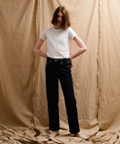 Levi's（リーバイス）の「Levi's(R)RED LOOSE STRAIGHT MIDNIGHT HOURS（デニムパンツ・レディース・ダークインディゴブルー・25inch/26inch/27inch/23inch/24inch/28inch/29inch/30inch）」の16枚目の写真