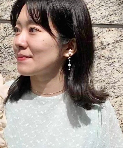 flower(フラワー)の「ドロップパールイヤリング(イヤリング・レディース・ゴールド・FREE)」の14枚目の写真