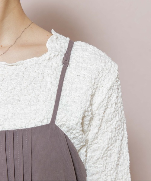 flower（フラワー）の「エアリーシフォンワンピース（ワンピース・レディース・ベージュ/ブラウン・FREE）」の11枚目の写真