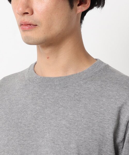 THE SHOP TK （ザ ショップ ティーケー ）の「◆【抗菌防臭】ドレスニット（ニット/セーター・メンズ・グレー/ネイビー・02/03/04）」の7枚目の写真