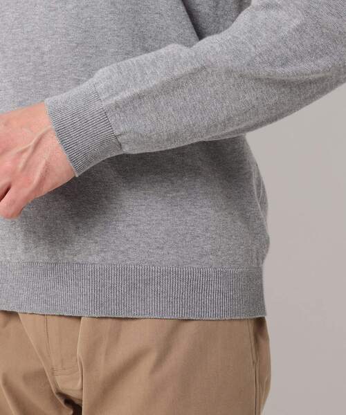 THE SHOP TK （ザ ショップ ティーケー ）の「◆【抗菌防臭】ドレスニット（ニット/セーター・メンズ・グレー/ネイビー・02/03/04）」の10枚目の写真
