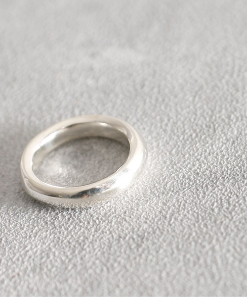 NIM（ニム）の「NIM ニム / No.2 シルバーリング ピンキーリング（シルバー925） / NIM02SS（リング・メンズ・シルバー・19号/9号/23号/7号/11号/21号/13号/25号/15号/17号/5号）」の4枚目の写真
