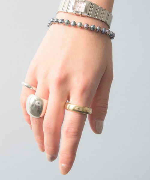 NIM（ニム）の「NIM ニム / No.2 シルバーリング ピンキーリング（シルバー925） / NIM02SS（リング・メンズ・シルバー・19号/9号/23号/7号/11号/21号/13号/25号/15号/17号/5号）」の9枚目の写真