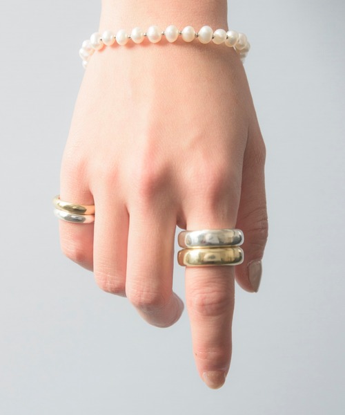 NIM（ニム）の「NIM ニム / No.2 シルバーリング ピンキーリング（シルバー925） / NIM02SS（リング・メンズ・シルバー・19号/9号/23号/7号/11号/21号/13号/25号/15号/17号/5号）」の3枚目の写真