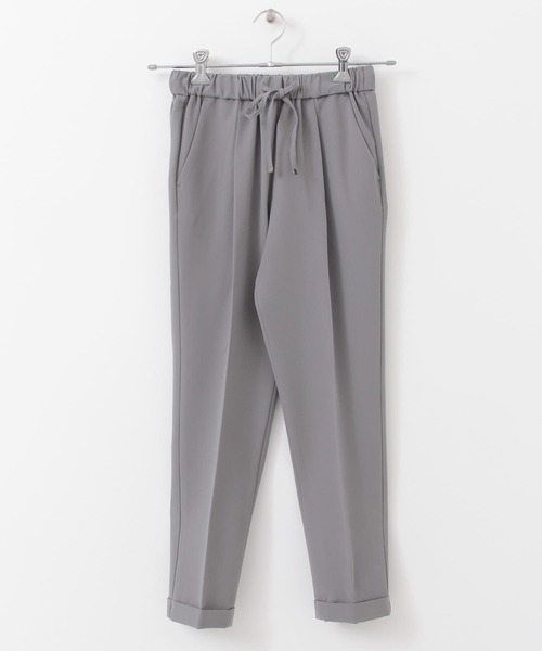 URBAN RESEARCH DOORS（アーバンリサーチドアーズ）の「ストレッチテーパードイージーパンツ（その他パンツ・レディース・グレー/ライトベージュ/ブラック・34/36/38）」の6枚目の写真