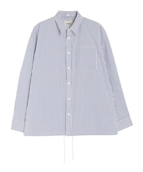 COTORICA(コトリカ)の「ストライプBIG COACH SHIRTS(シャツ/ブラウス・メンズ・オフホワイト・MEDIUM/LARGE)」の3枚目の写真