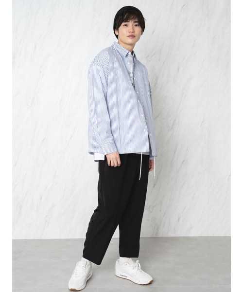 COTORICA(コトリカ)の「ストライプBIG COACH SHIRTS(シャツ/ブラウス・メンズ・オフホワイト・MEDIUM/LARGE)」の6枚目の写真
