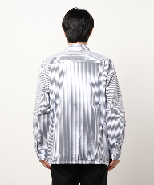 COTORICA(コトリカ)の「ストライプBIG COACH SHIRTS(シャツ/ブラウス・メンズ・オフホワイト・MEDIUM/LARGE)」の8枚目の写真