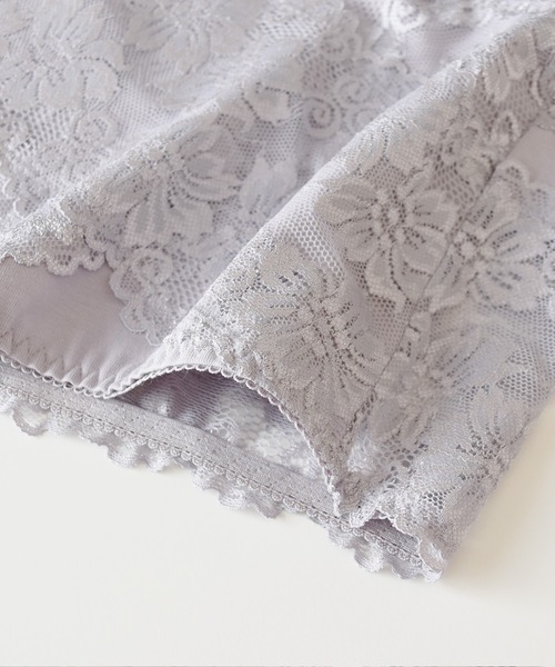 Lace Ladies（レースレディース）の「コットン レースハイウエストショーツ（ショーツ・レディース・イエロー/グリーン/ブラック/ピンク/アイボリー/グレー・M/XL/L）」の21枚目の写真