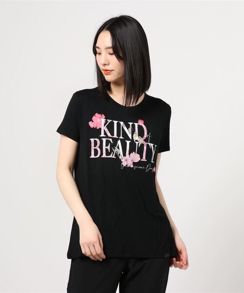 DIMENSIONE danza(ディメンシオーネ ダンツァ)の「T-SHIRT(Tシャツ/カットソー・レディース・ホワイト/ブラック・X-SMALL/MEDIUM/SMALL/LARGE)」の5枚目の写真