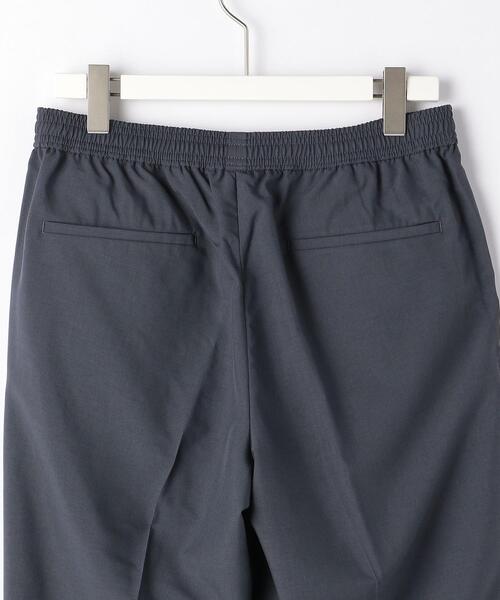 green label relaxing（グリーンレーベルリラクシング）の「＜ 機能性 / 吸水速乾 ＞ CM リネンライク ドライ エステル 1プリーツ 9分丈 パンツ #（その他パンツ・メンズ・ダークブラウン/ネイビー/ダークグレー・MEDIUM/LARGE/X-LARGE/SMALL/X-SMALL）」の15枚目の写真
