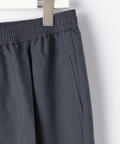green label relaxing（グリーンレーベルリラクシング）の「＜ 機能性 / 吸水速乾 ＞ CM リネンライク ドライ エステル 1プリーツ 9分丈 パンツ #（その他パンツ・メンズ・ダークブラウン/ネイビー/ダークグレー・MEDIUM/LARGE/X-LARGE/SMALL/X-SMALL）」の9枚目の写真
