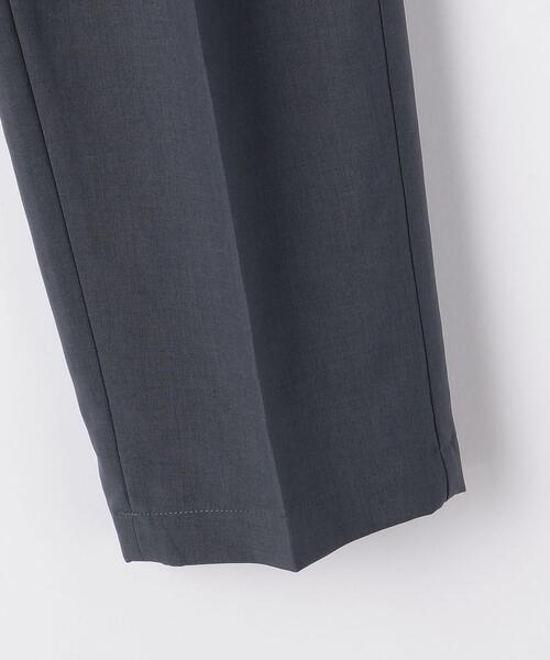 green label relaxing（グリーンレーベルリラクシング）の「＜ 機能性 / 吸水速乾 ＞ CM リネンライク ドライ エステル 1プリーツ 9分丈 パンツ #（その他パンツ・メンズ・ダークブラウン/ネイビー/ダークグレー・MEDIUM/LARGE/X-LARGE/SMALL/X-SMALL）」の17枚目の写真