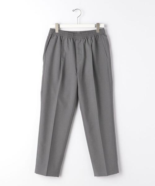 green label relaxing（グリーンレーベルリラクシング）の「＜ 機能性 / 吸水速乾 ＞ CM リネンライク ドライ エステル 1プリーツ 9分丈 パンツ #（その他パンツ・メンズ・ダークブラウン/ネイビー/ダークグレー・MEDIUM/LARGE/X-LARGE/SMALL/X-SMALL）」の19枚目の写真