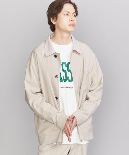 BEAUTY&YOUTH UNITED ARROWS（ビューティーアンドユースユナイテッドアローズ）の「by PE ツイル カバーオール ジャケット/セットアップ対応（カバーオール・メンズ・ベージュ/オリーブ・S/M/L/XL）」の11枚目の写真