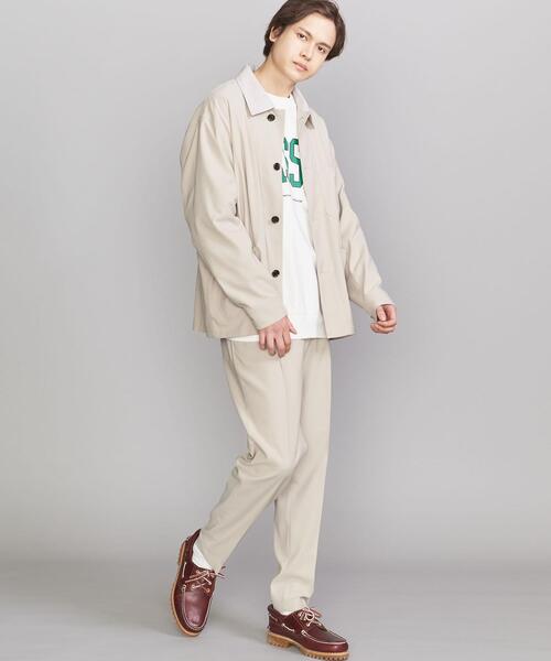 BEAUTY&YOUTH UNITED ARROWS（ビューティーアンドユースユナイテッドアローズ）の「by PE ツイル カバーオール ジャケット/セットアップ対応（カバーオール・メンズ・ベージュ/オリーブ・S/M/L/XL）」の12枚目の写真