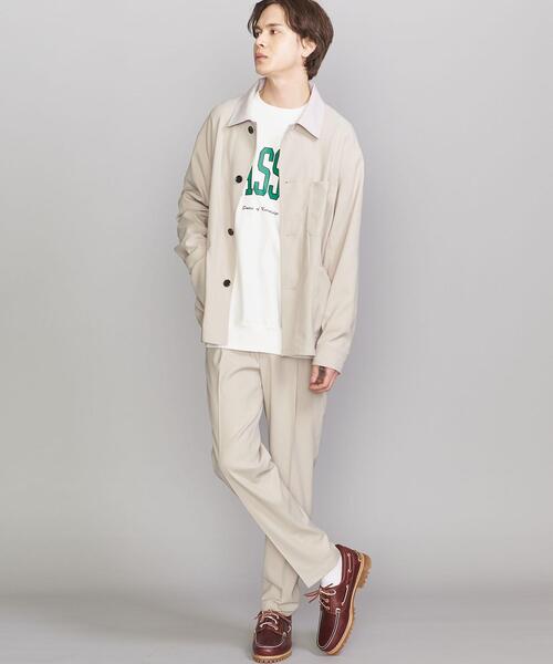 BEAUTY&YOUTH UNITED ARROWS（ビューティーアンドユースユナイテッドアローズ）の「by PE ツイル カバーオール ジャケット/セットアップ対応（カバーオール・メンズ・ベージュ/オリーブ・S/M/L/XL）」の7枚目の写真