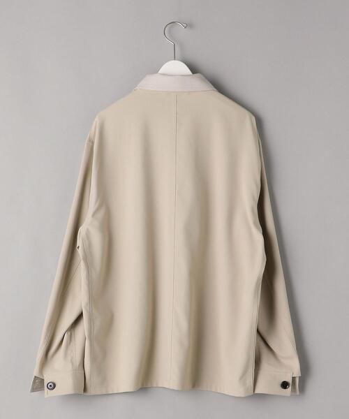 BEAUTY&YOUTH UNITED ARROWS（ビューティーアンドユースユナイテッドアローズ）の「by PE ツイル カバーオール ジャケット/セットアップ対応（カバーオール・メンズ・ベージュ/オリーブ・S/M/L/XL）」の14枚目の写真