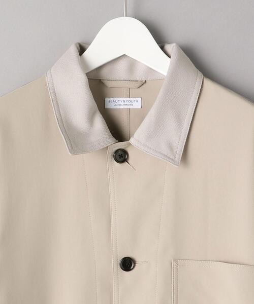 BEAUTY&YOUTH UNITED ARROWS（ビューティーアンドユースユナイテッドアローズ）の「by PE ツイル カバーオール ジャケット/セットアップ対応（カバーオール・メンズ・ベージュ/オリーブ・S/M/L/XL）」の18枚目の写真